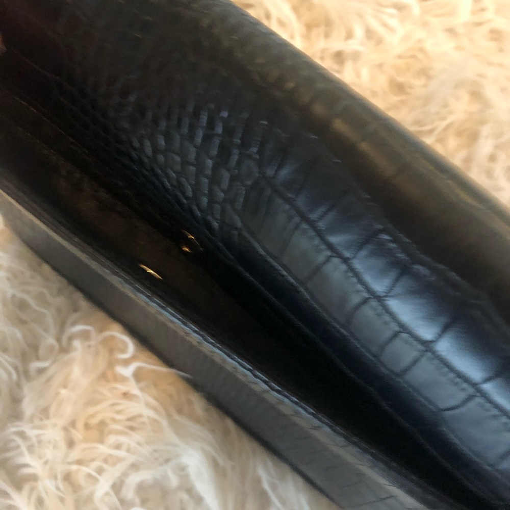 Calvin Klein Crossover Large Bkack Croco - Picture 5 of 8